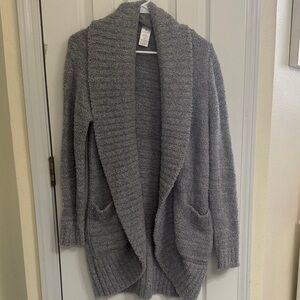 Cozy Gray Lounge Cardigan